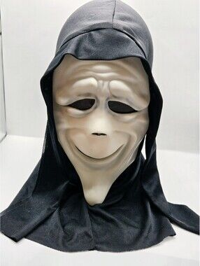Vintage Easter Unlimited Scream Ghost Face Mask Shroud Smile Stoned Mask Spoof